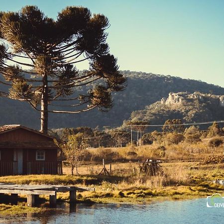 Refugio Do Lago Lages Bagian luar foto