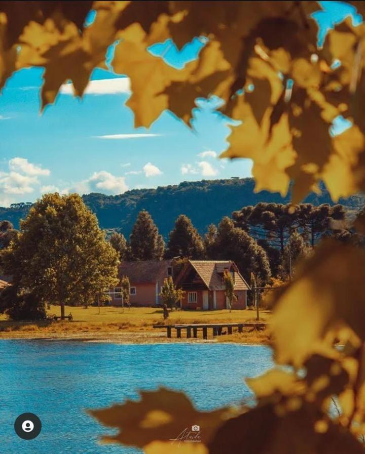 Refugio Do Lago Lages Bagian luar foto