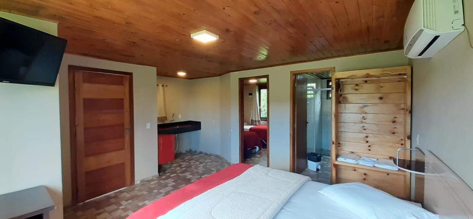Refugio Do Lago Lages Bagian luar foto